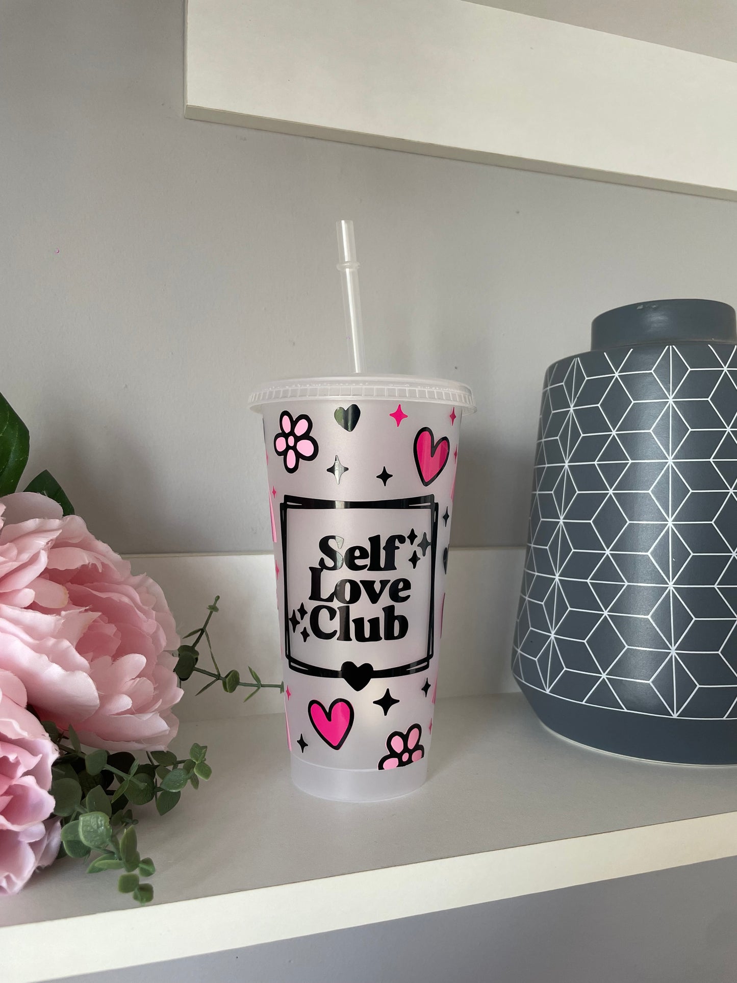 Personalised Self Love Design Cold cup