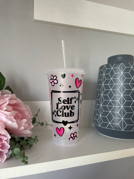 Personalised Self Love Design Cold cup