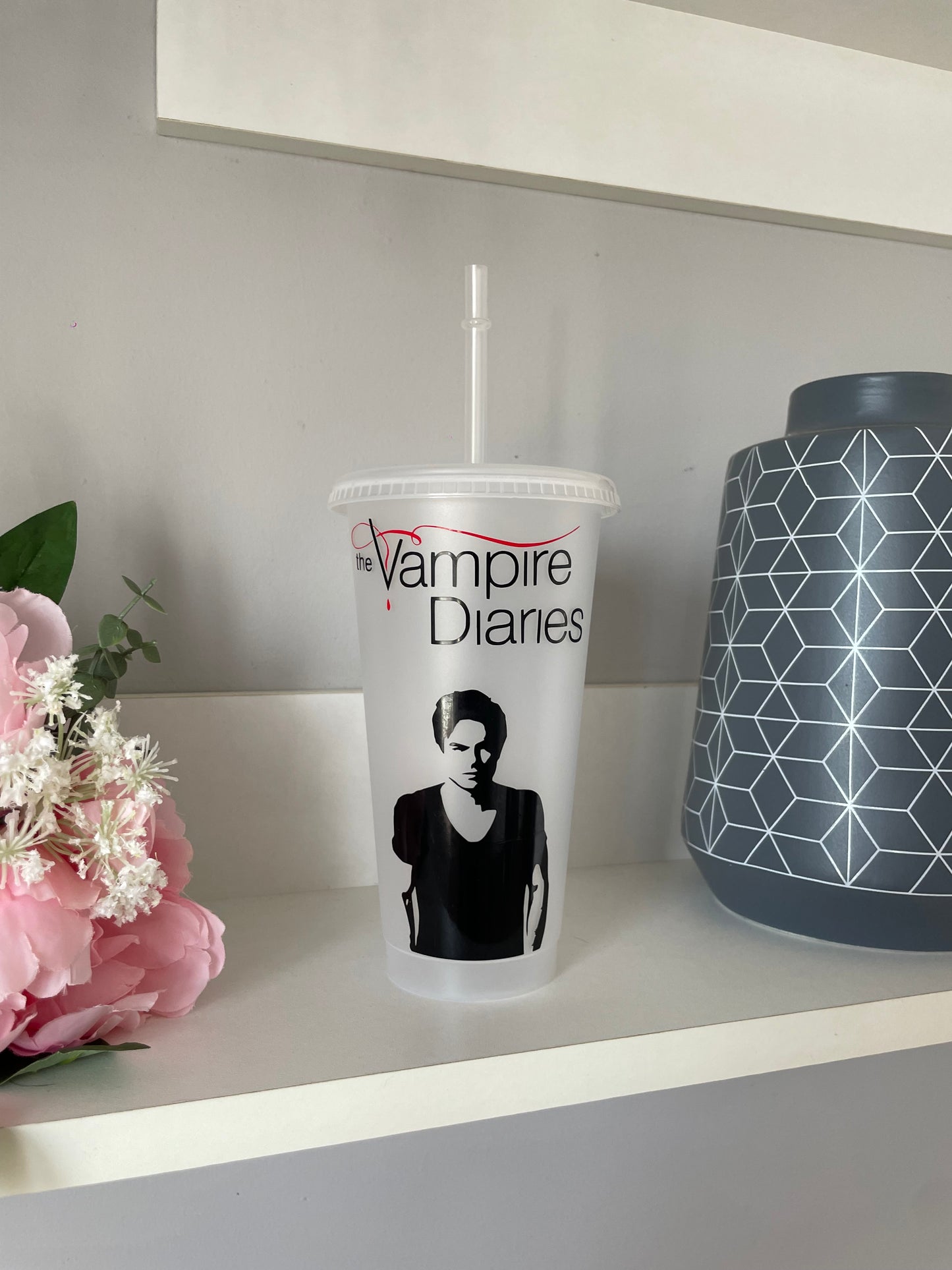 Personalised Inspired Vampire Diaries cold cup