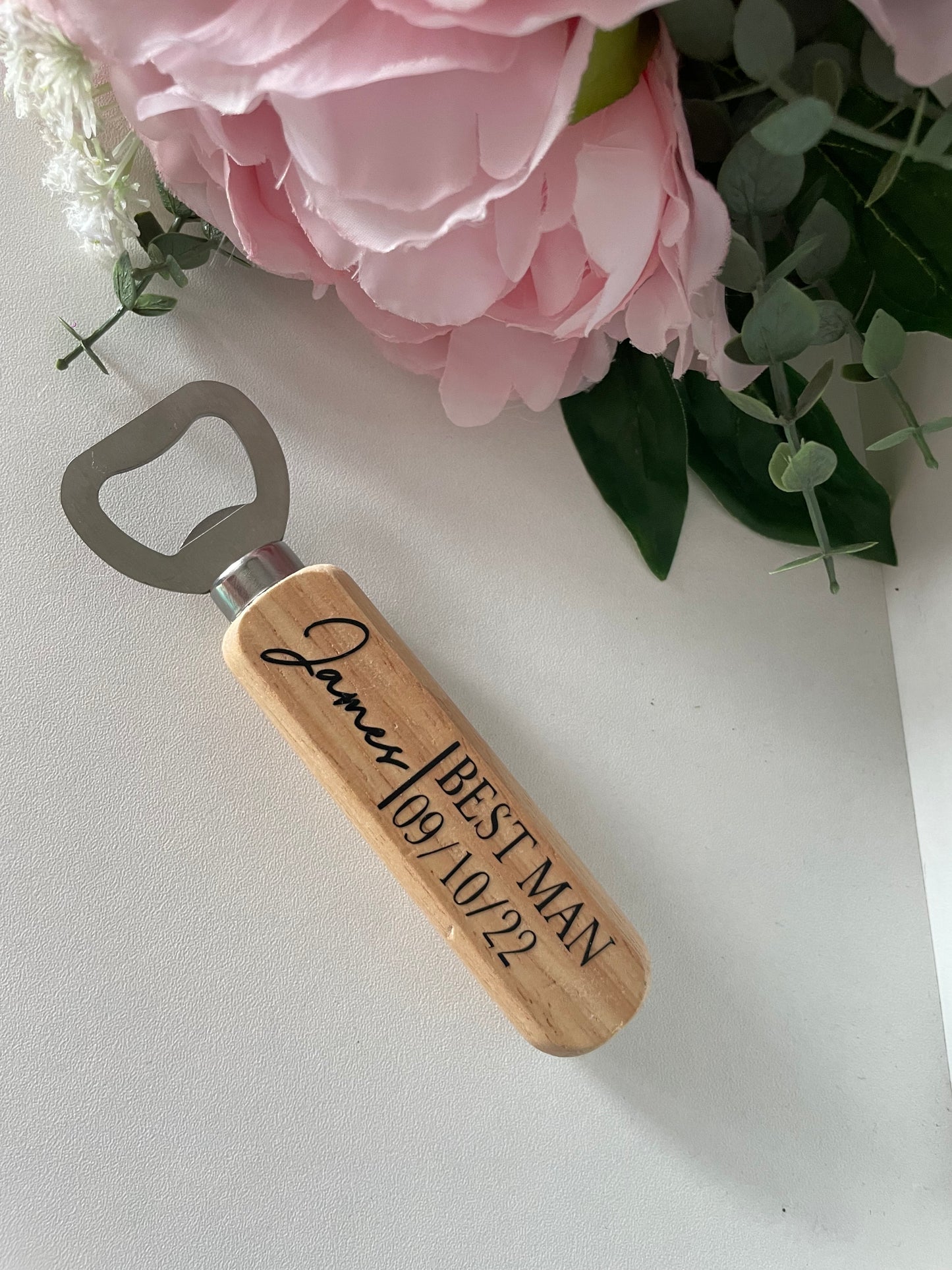 Personalised Wooden Bottle Opener