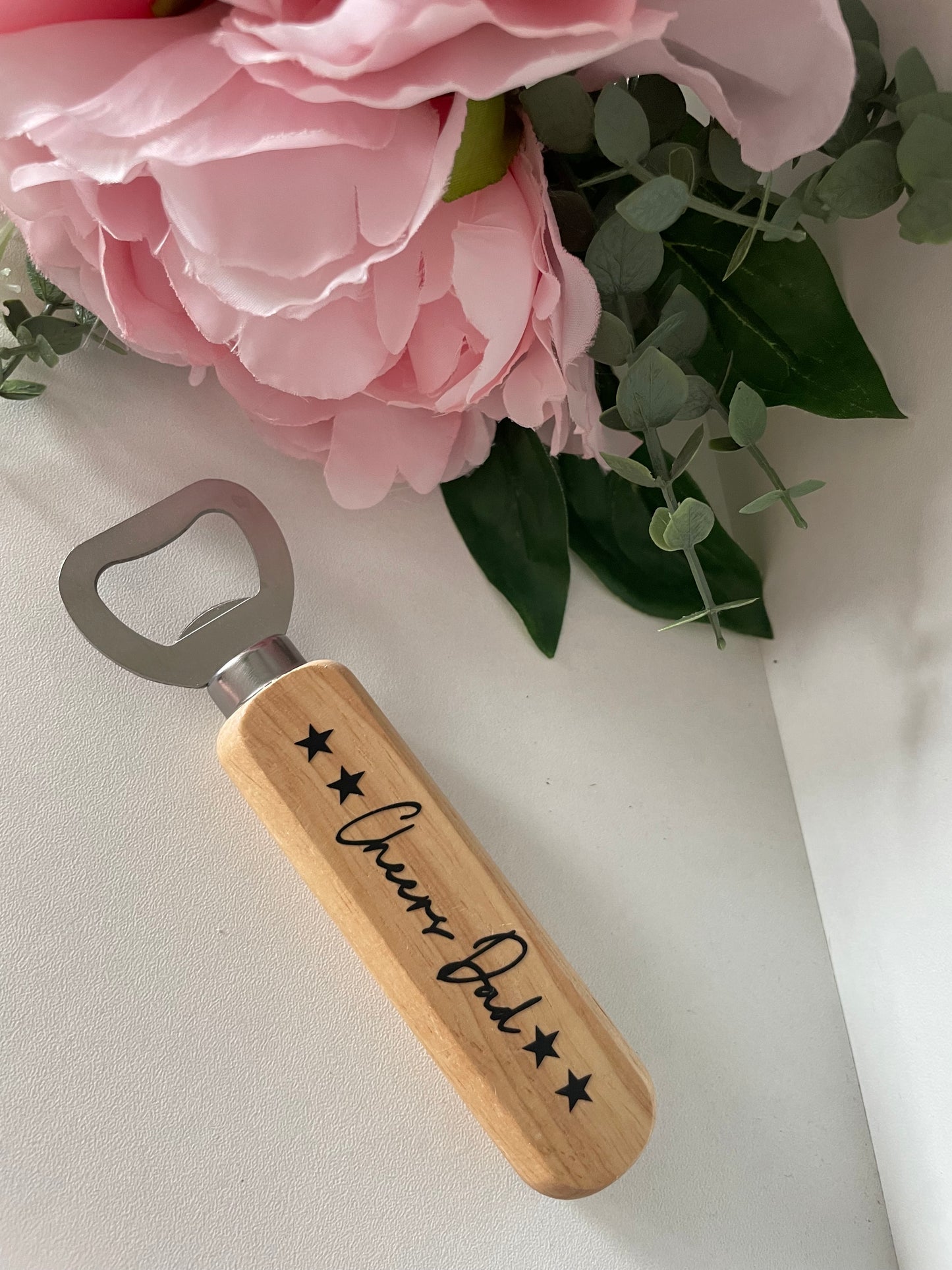 Personalised Wooden Bottle Opener