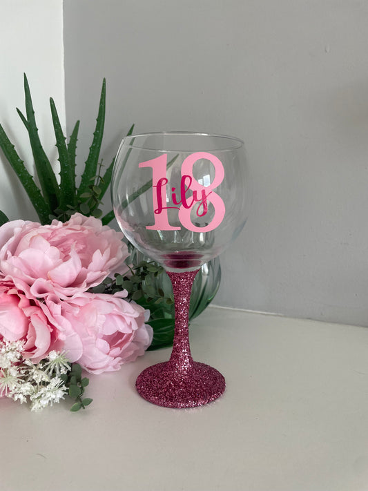 Personalised Gin Glass