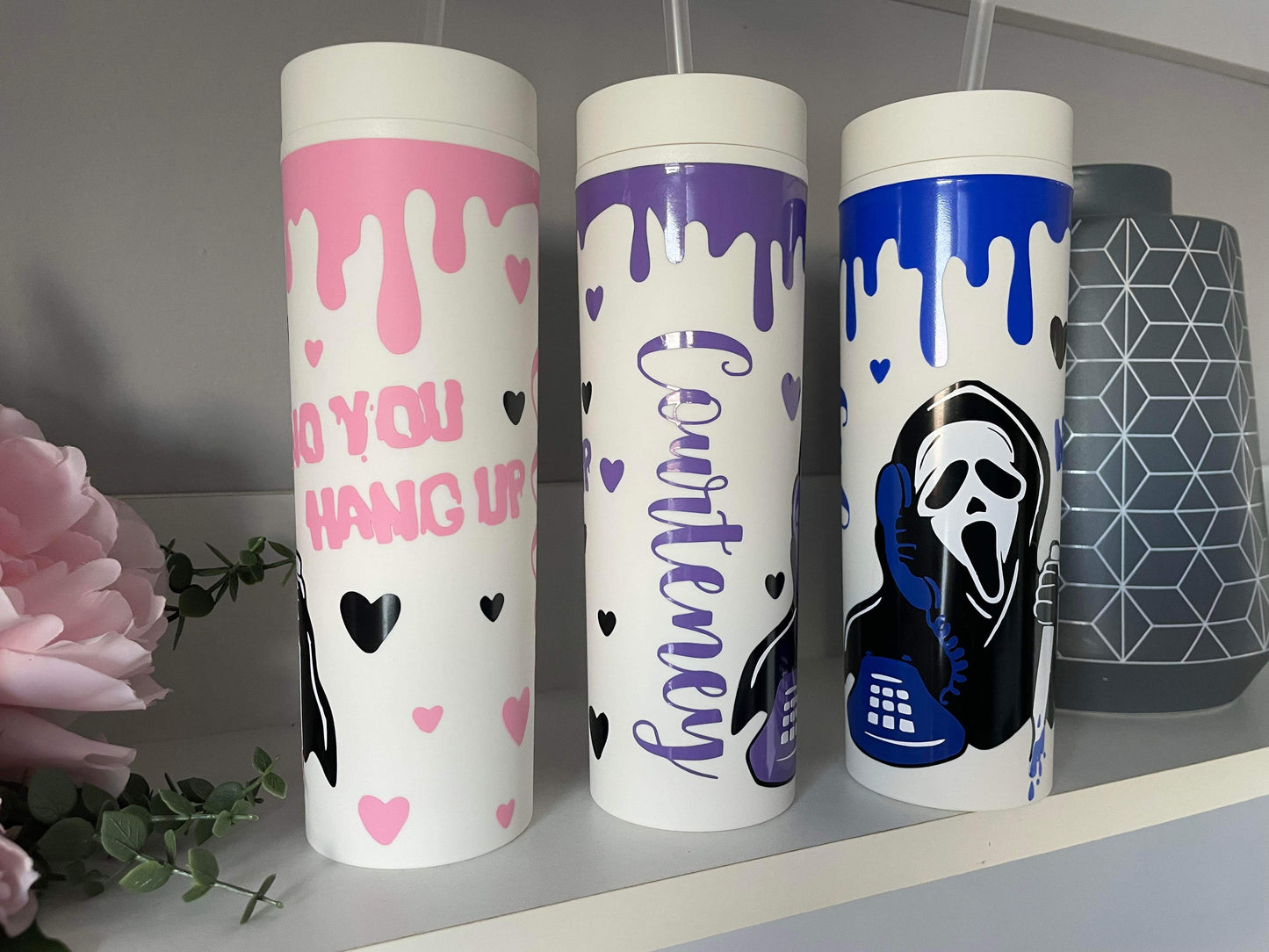 Personalised No You Hang Up tumbler